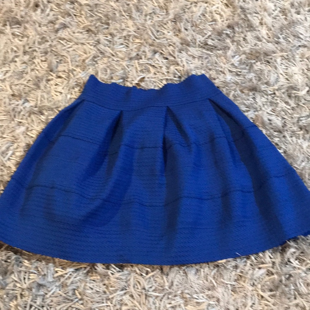 Blue bubble skirt